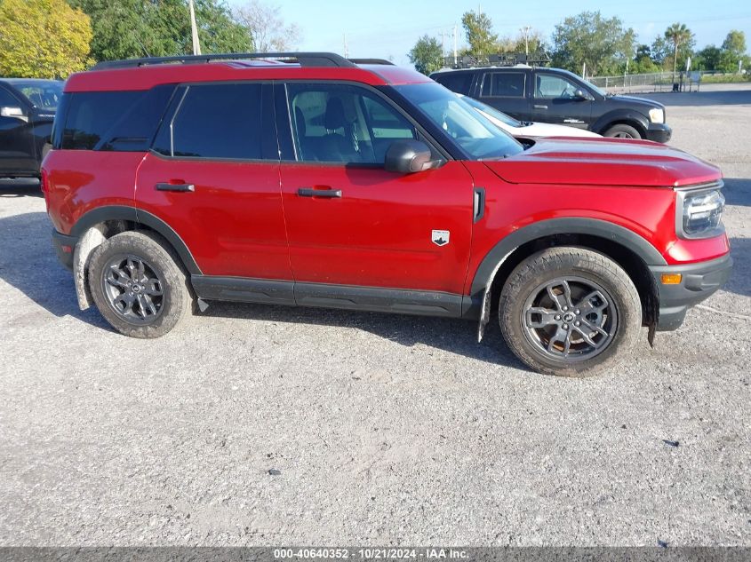 2022 Ford Bronco Sport Big Bend VIN: 3FMCR9B61NRD03977 Lot: 40640352