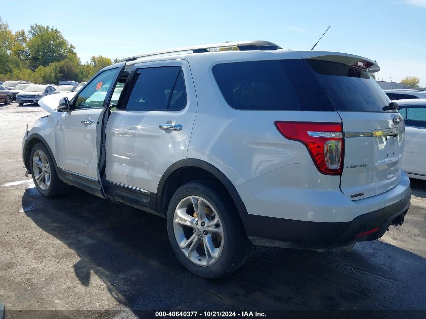 2012 Ford Explorer Limited VIN: 1FMHK8F89CGB01828 Lot: 40640377