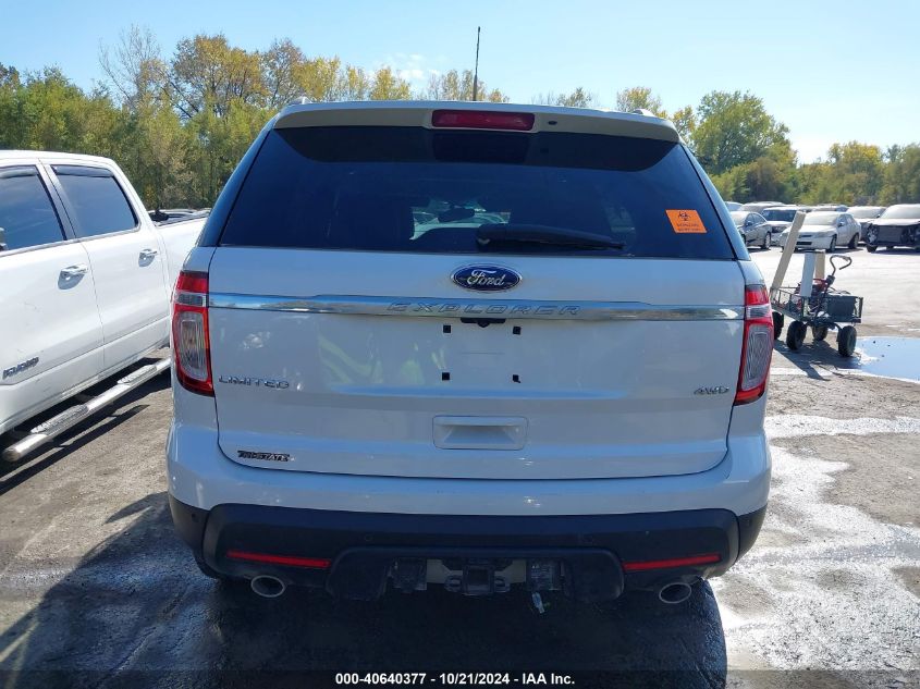 2012 Ford Explorer Limited VIN: 1FMHK8F89CGB01828 Lot: 40640377