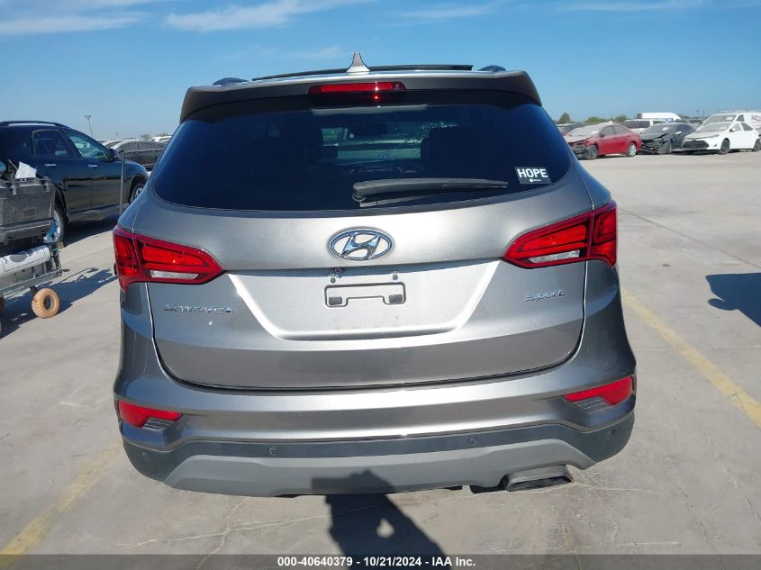 2018 Hyundai Santa Fe Sport 2.4L VIN: 5NMZU3LB8JH091322 Lot: 40640379