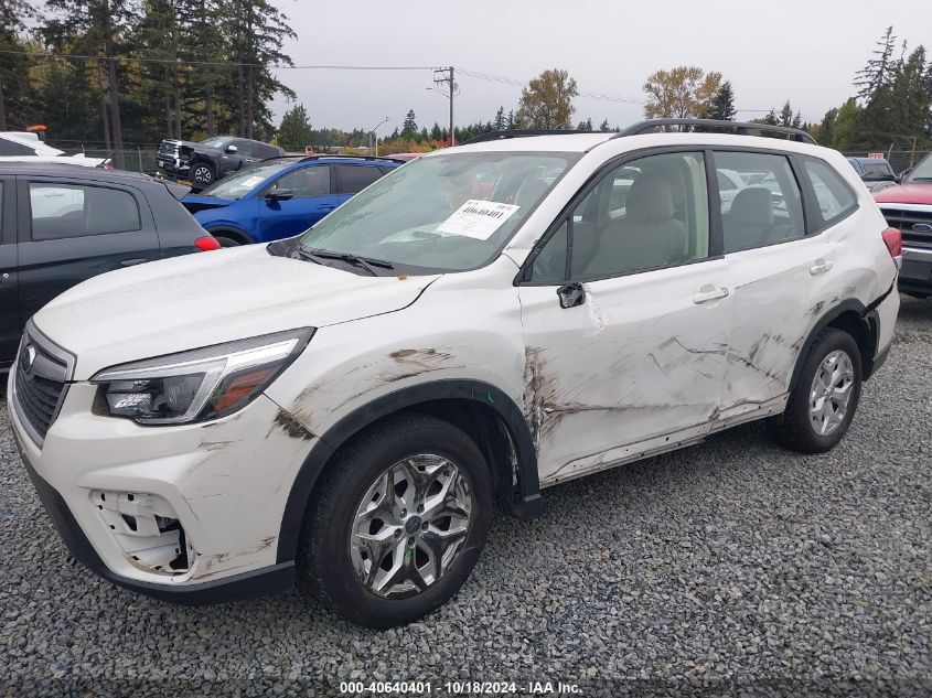 2021 Subaru Forester VIN: JF2SKADC9MH528772 Lot: 40640401