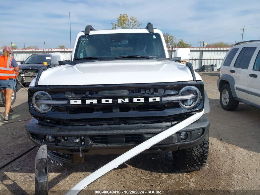 2023 Ford Bronco Outer Banks VIN: 1FMDE5DH8PLB58557 Lot: 40640416