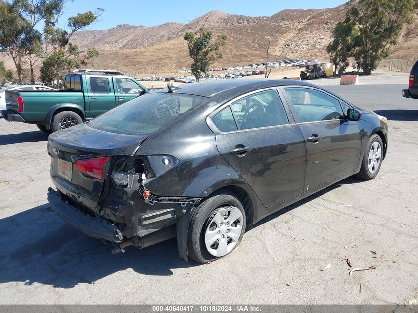 2017 KIA FORTE LX - 3KPFK4A71HE032188