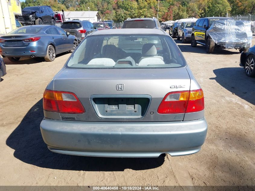 1999 Honda Civic Lx VIN: 2HGEJ667XXH548251 Lot: 40640458