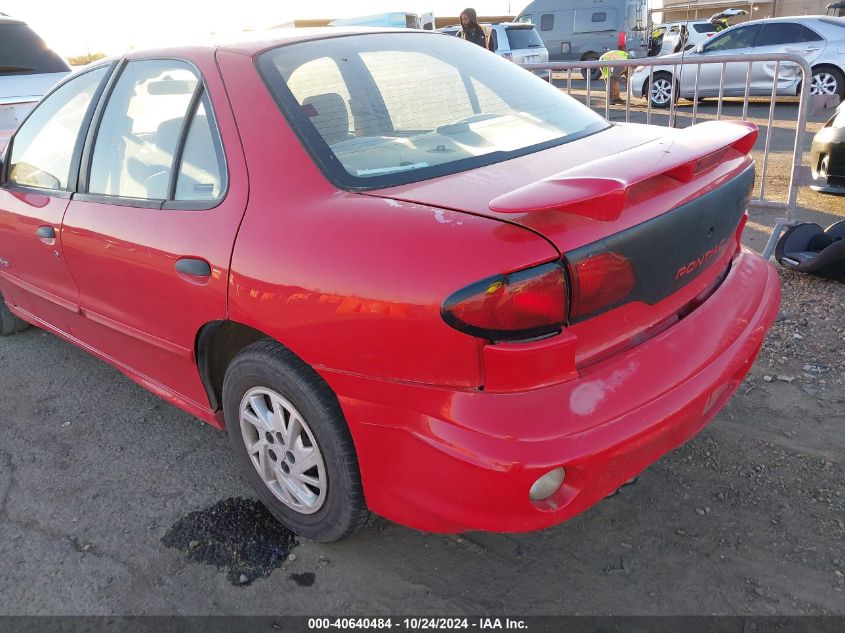 2001 Pontiac Sunfire Se VIN: 1G2JB524717335779 Lot: 40640484