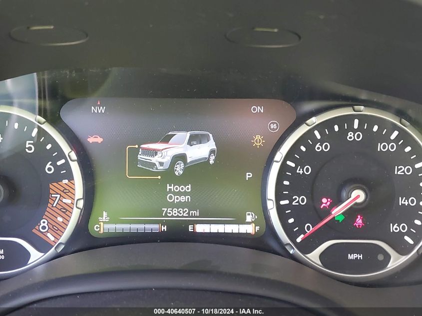 2021 Jeep Renegade Latitude Fwd VIN: ZACNJCBB5MPN27497 Lot: 40640507