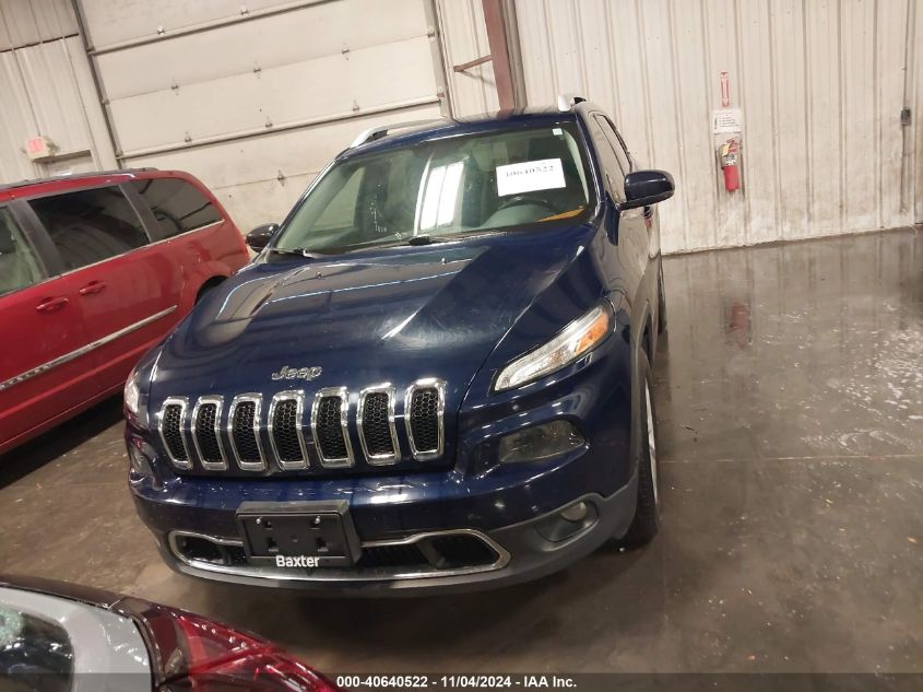 2015 Jeep Cherokee Limited VIN: 1C4PJMDS2FW662442 Lot: 40640522