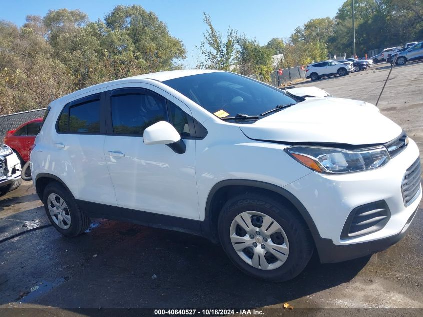 2018 Chevrolet Trax Ls VIN: KL7CJKSB2JB546158 Lot: 40640527