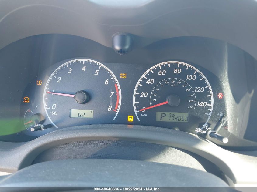 2010 Toyota Corolla Le VIN: 1NXBU4EEXAZ365302 Lot: 40640536