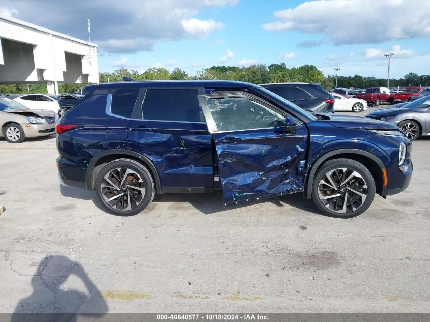 2022 Mitsubishi Outlander Black Edition 2Wd/Se 2.5 2Wd/Se Launch Edition 2Wd VIN: JA4J3UA82NZ012669 Lot: 40640577