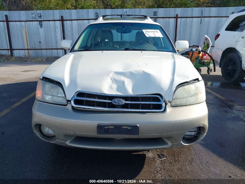 2002 Subaru Outback H6-3.0 L.l. Bean Edition VIN: 4S3BH806827639550 Lot: 40640586