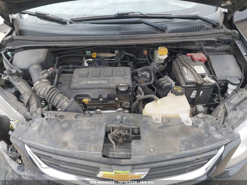 2019 CHEVROLET SONIC VIN: 1G1JF5SB1K4124829