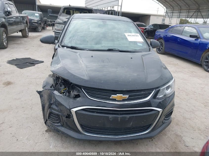 2019 Chevrolet Sonic Premier Auto VIN: 1G1JF5SB1K4124829 Lot: 40640589