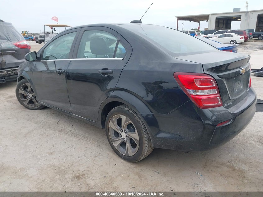 2019 CHEVROLET SONIC VIN: 1G1JF5SB1K4124829