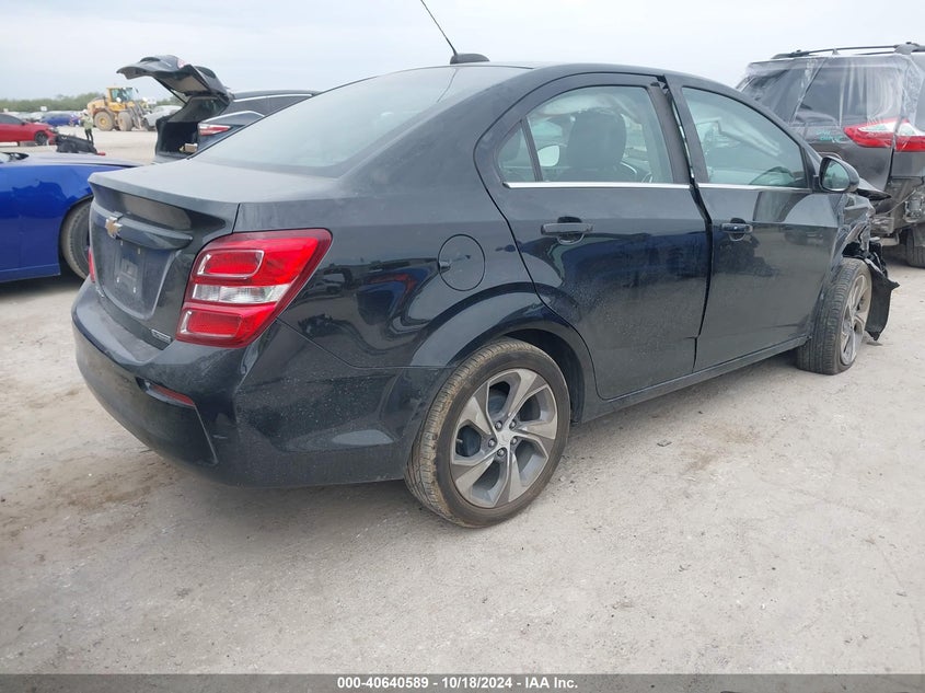 2019 CHEVROLET SONIC VIN: 1G1JF5SB1K4124829