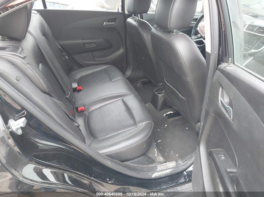 2019 CHEVROLET SONIC VIN: 1G1JF5SB1K4124829