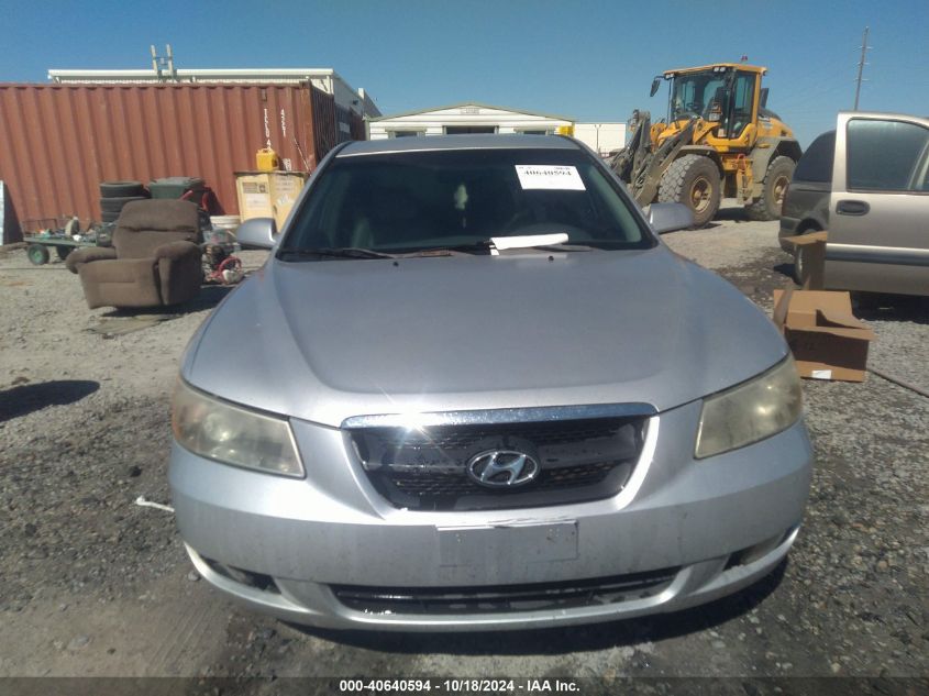 2006 Hyundai Sonata Gls V6/Lx V6 VIN: 5NPEU46F46H060842 Lot: 40640594