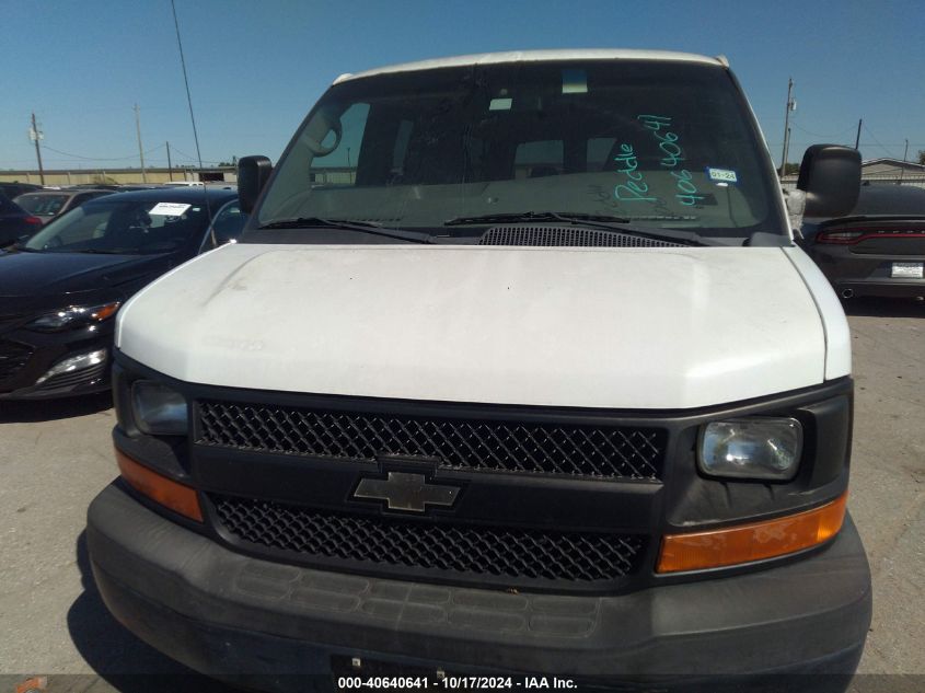 2013 Chevrolet Express 3500 Ls VIN: 1GAZGZFG9D1169552 Lot: 40640641