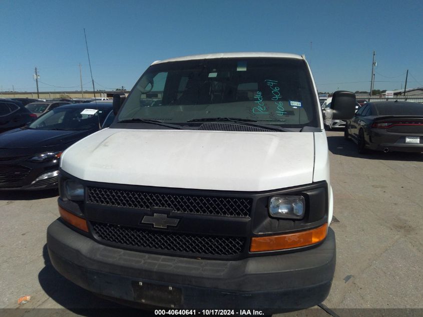 2013 Chevrolet Express 3500 Ls VIN: 1GAZGZFG9D1169552 Lot: 40640641