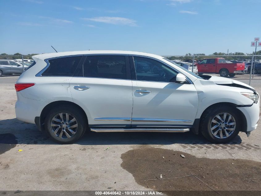 2013 Infiniti Jx35 VIN: 5N1AL0MN9DC304963 Lot: 40640642