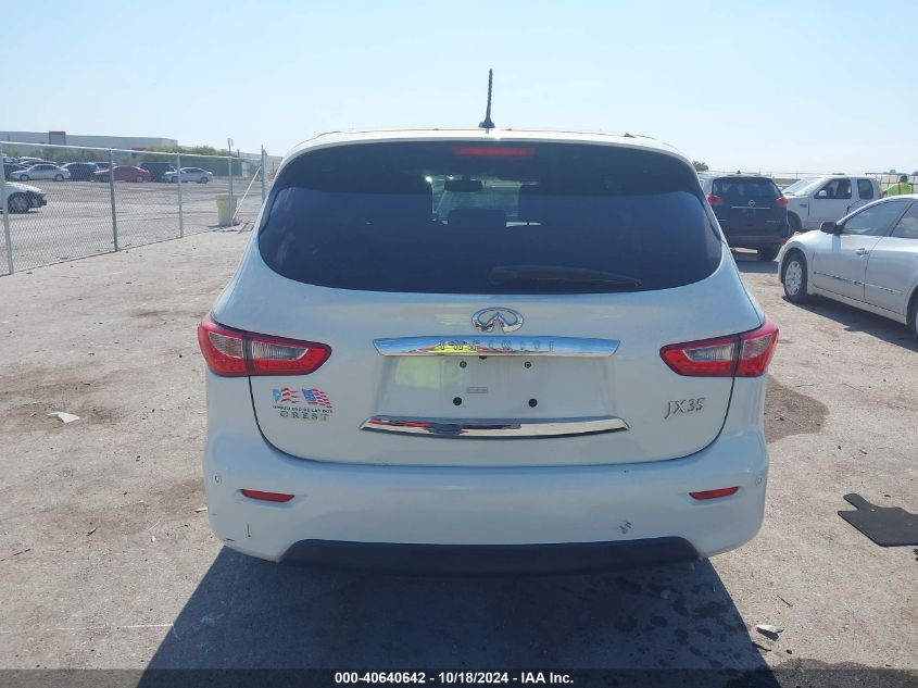 2013 Infiniti Jx35 VIN: 5N1AL0MN9DC304963 Lot: 40640642