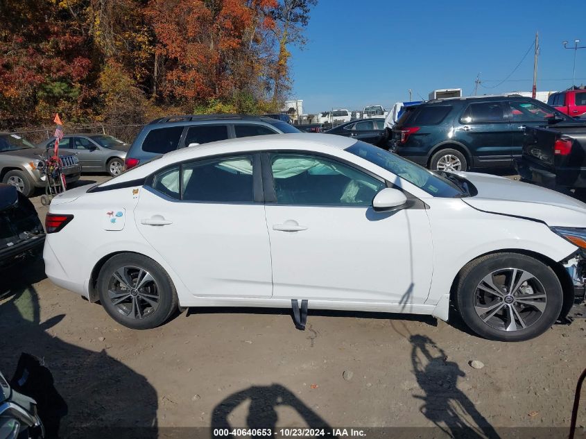 2021 Nissan Sentra Sv Xtronic Cvt VIN: 3N1AB8CV1MY209301 Lot: 40640653