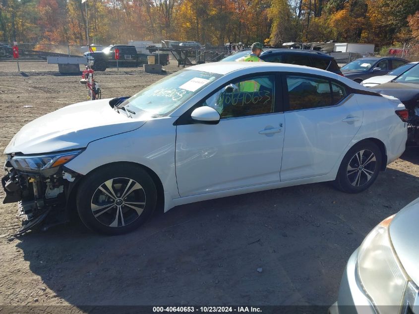 2021 Nissan Sentra Sv Xtronic Cvt VIN: 3N1AB8CV1MY209301 Lot: 40640653