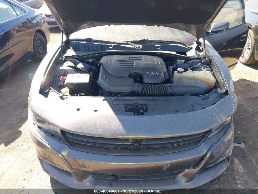 VIN 2C3CDXHG6JH162695 2018 DODGE CHARGER SXT PLUS RWD