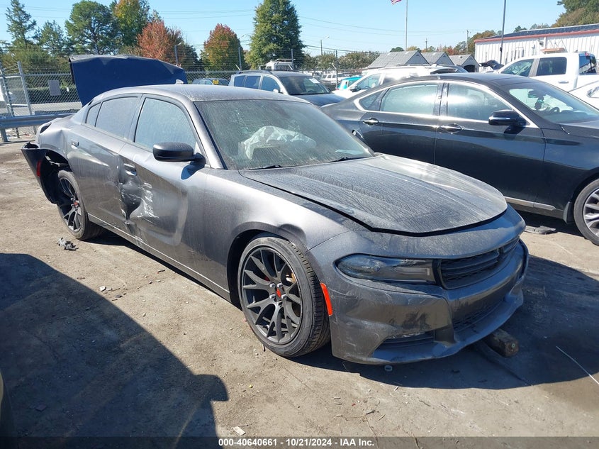 VIN 2C3CDXHG6JH162695 2018 DODGE CHARGER SXT PLUS RWD