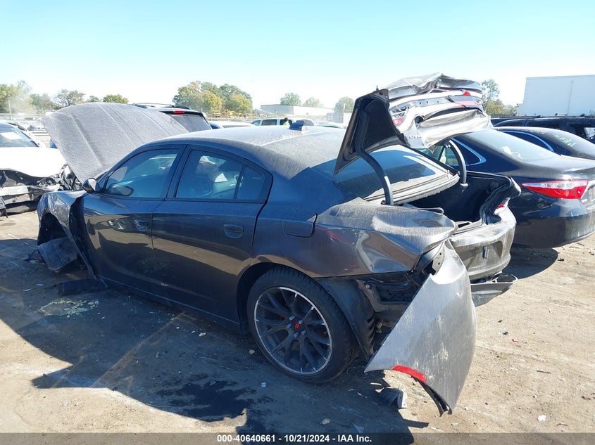 VIN 2C3CDXHG6JH162695 2018 DODGE CHARGER SXT PLUS RWD