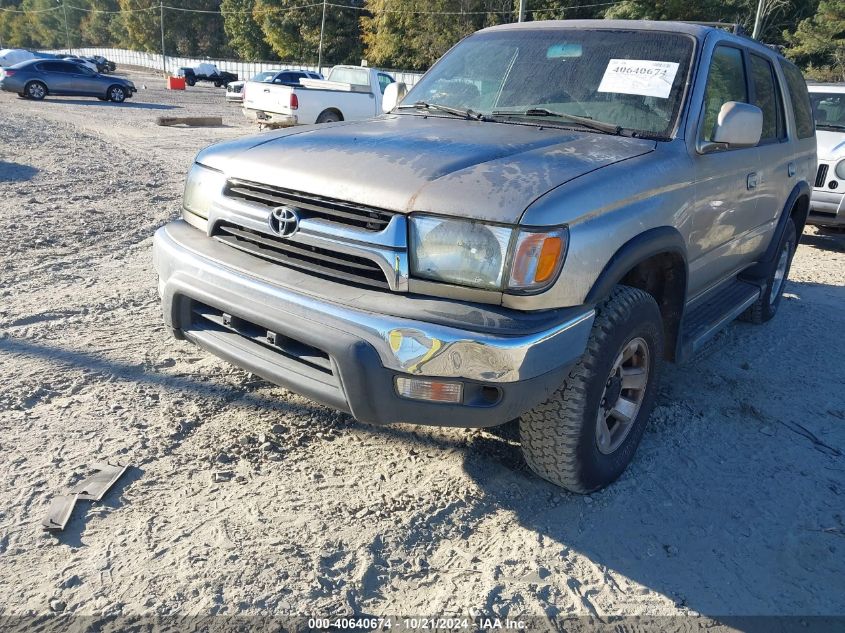 2002 Toyota 4Runner Sr5 V6 VIN: JT3GN86RX20222878 Lot: 40640674