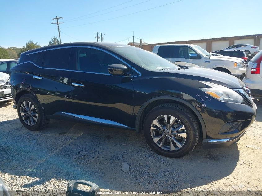 2017 Nissan Murano S VIN: 5N1AZ2MHXHN164100 Lot: 40640687