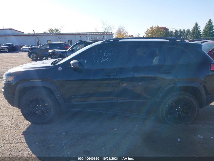 2019 Jeep Cherokee Trailhawk 4X4 VIN: 1C4PJMBX5KD477127 Lot: 40640690