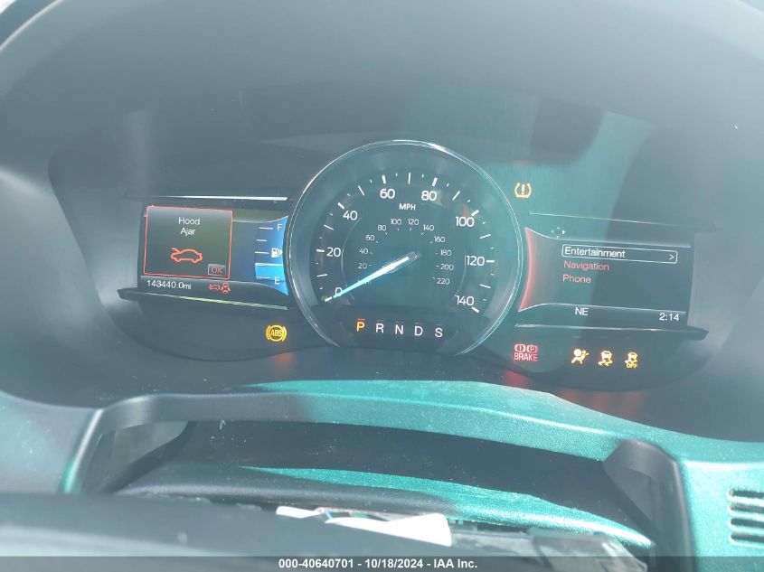 2016 FORD EXPLORER LIMITED - 1FM5K7F89GGA79624