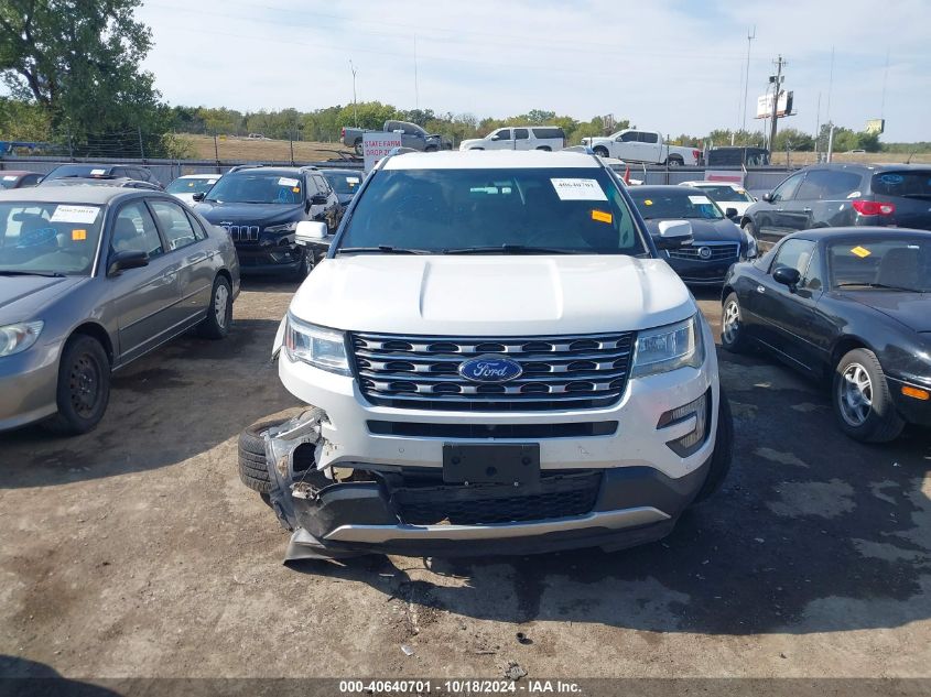 2016 Ford Explorer Limited VIN: 1FM5K7F89GGA79624 Lot: 40640701