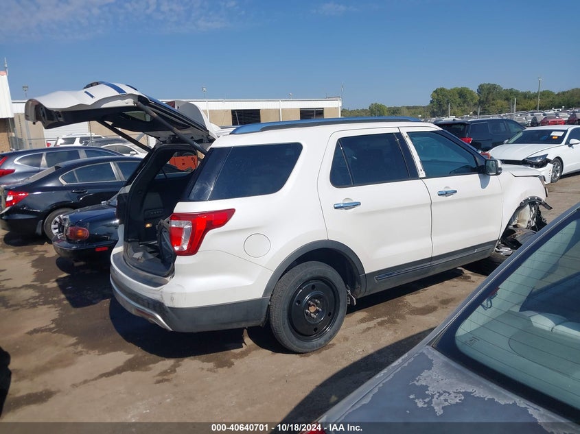 2016 FORD EXPLORER LIMITED - 1FM5K7F89GGA79624