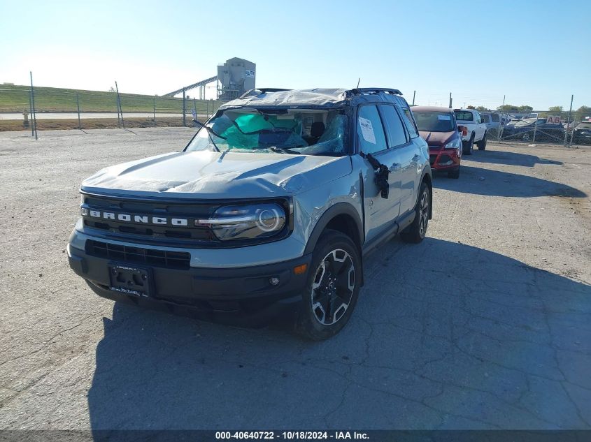 2022 Ford Bronco Sport Outer Banks VIN: 3FMCR9C60NRD91421 Lot: 40640722