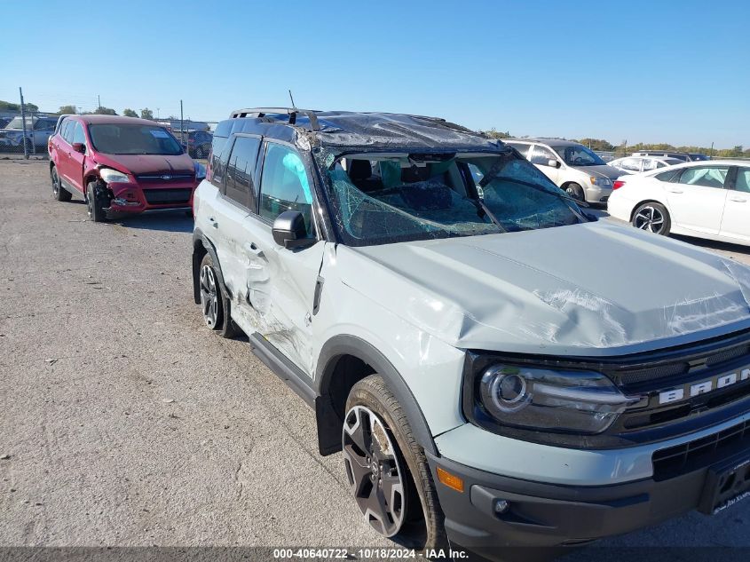 2022 Ford Bronco Sport Outer Banks VIN: 3FMCR9C60NRD91421 Lot: 40640722