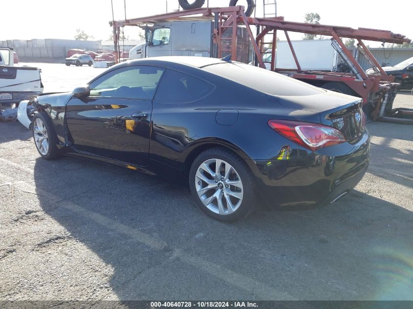 2013 Hyundai Genesis 2.0T VIN: KMHHT6KD4DU108760 Lot: 40640728