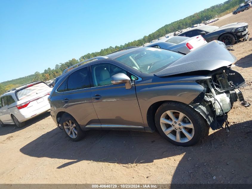 2012 Lexus Rx 350 VIN: 2T2BK1BA5CC131266 Lot: 40640729