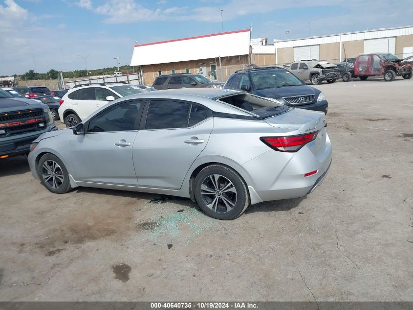 2020 Nissan Sentra Sv Xtronic Cvt VIN: 3N1AB8CV1LY217798 Lot: 40640735