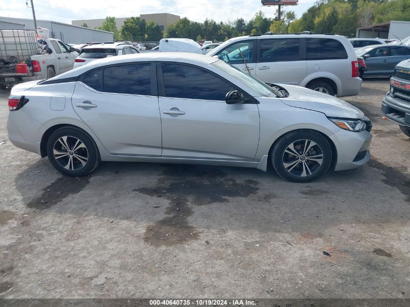 2020 Nissan Sentra Sv Xtronic Cvt VIN: 3N1AB8CV1LY217798 Lot: 40640735