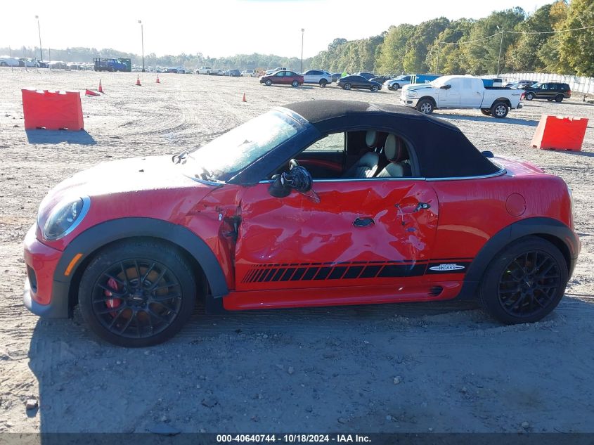 2013 Mini Roadster John Cooper Works VIN: WMWSY9C56DT432638 Lot: 40640744