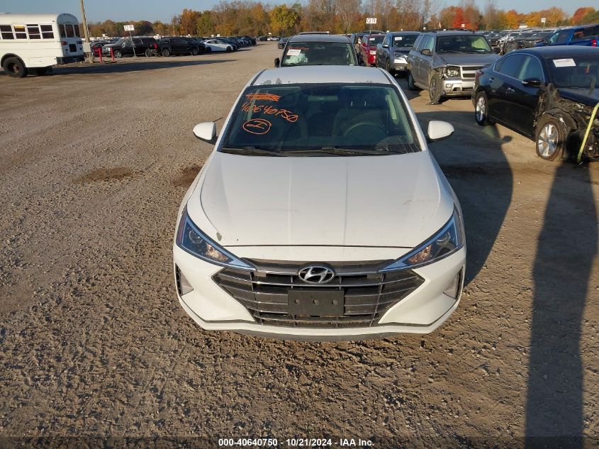 2019 HYUNDAI ELANTRA SE - 5NPD74LF4KH490114