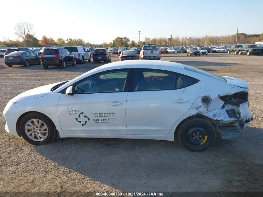 2019 HYUNDAI ELANTRA SE - 5NPD74LF4KH490114