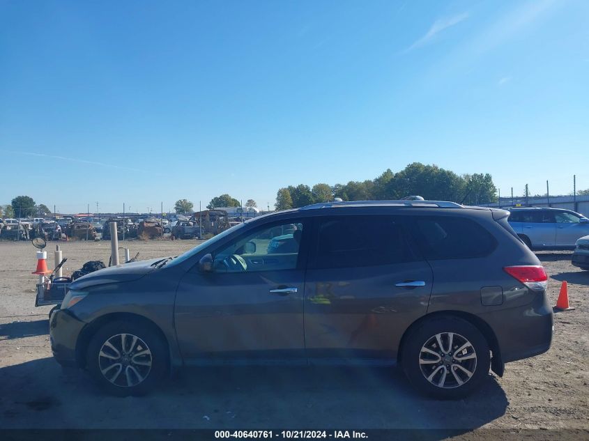 2015 Nissan Pathfinder Sv VIN: 5N1AR2MN1FC663057 Lot: 40640761