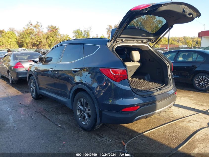 VIN 5XYZU3LB1FG236363 2015 Hyundai Santa Fe, Sport... no.3