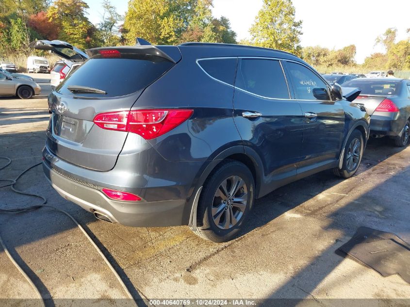 VIN 5XYZU3LB1FG236363 2015 Hyundai Santa Fe, Sport... no.4