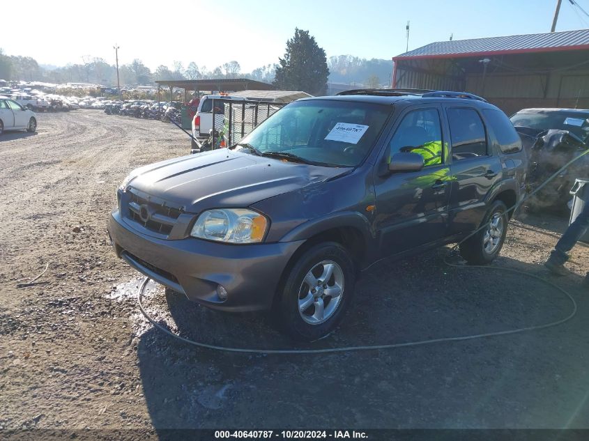 2005 Mazda Tribute S VIN: 4F2YZ96185KM16662 Lot: 40640787