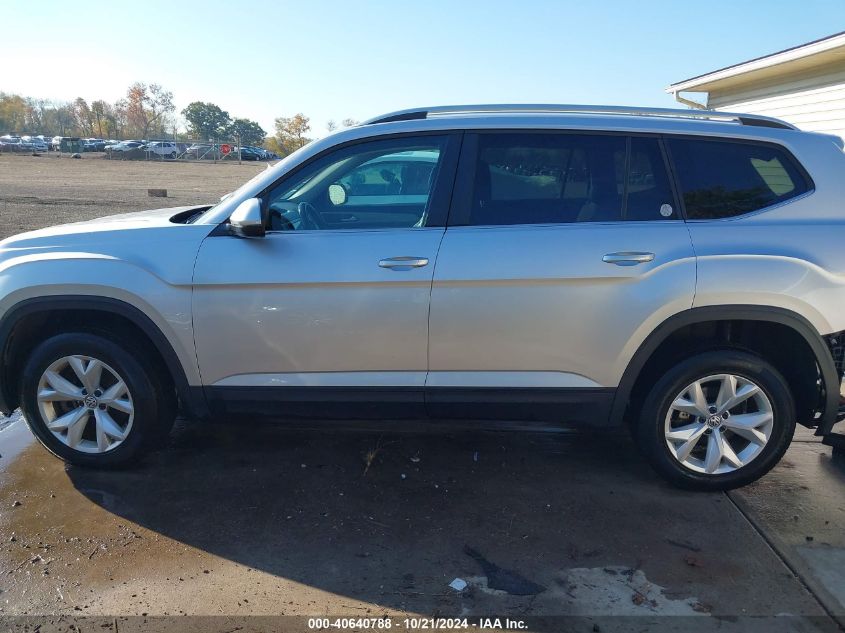 2018 Volkswagen Atlas 3.6L V6 Se VIN: 1V2KR2CA1JC563409 Lot: 40640788